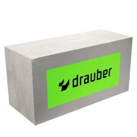 Газосиликатный блок Drauber D600 B3.5 сорт 1